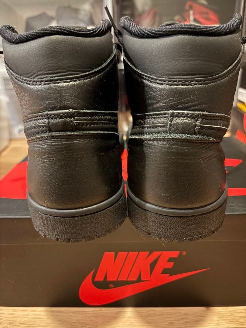Nike Air Jordan 1 トリプルブラック 27.5 supreme