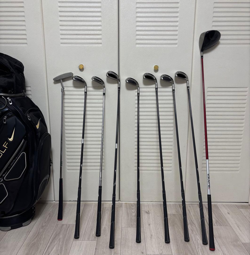 【hiroking】Nike Golf キャディバッグ クラブセット
