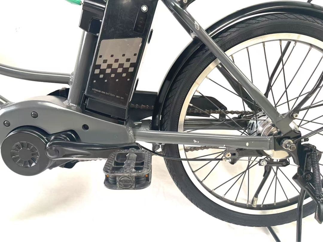 【即乘】送料無料 電動自転車10Ah SHIMANO内3速20インチ動作確認済