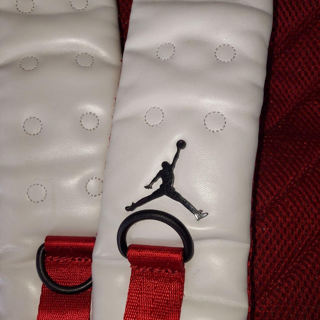 レアカラーJordan バスケットボール用リュック 赤白