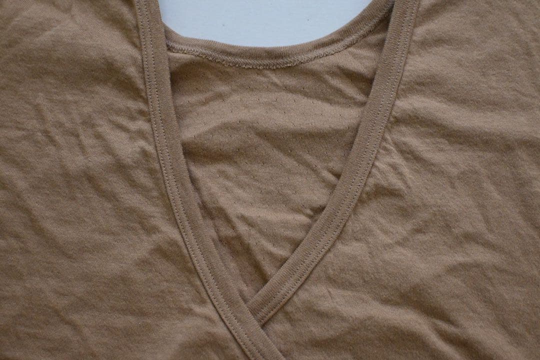 【シードアンドソイル】オーガニックコットンラップスタイル 長袖 ヨガウェア