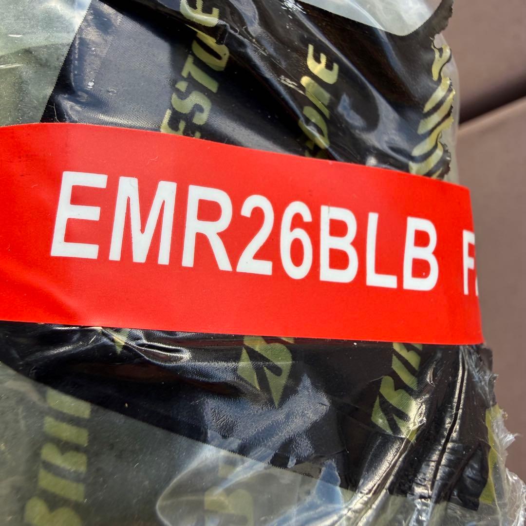 ブリヂストン　EMR26BLB タイヤセット1台分電動自転車など26×1-1/2
