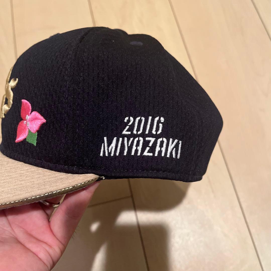 オリックスバファローズ 選手実使用 支給品 帽子 キャップ ポンタ 宮崎キャンプ
