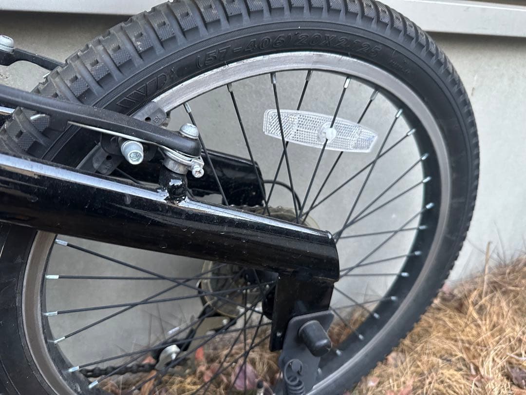 ＊マロン＊【引き取り限定】折り畳み自転車 20インチ