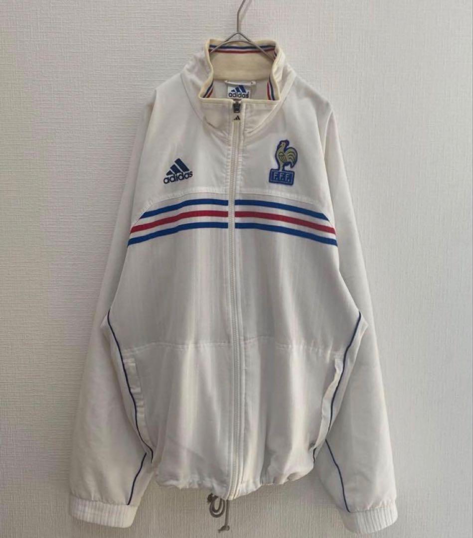 adidas フランス代表 トラックトップ／ジダン 希少 アディダス 異素材