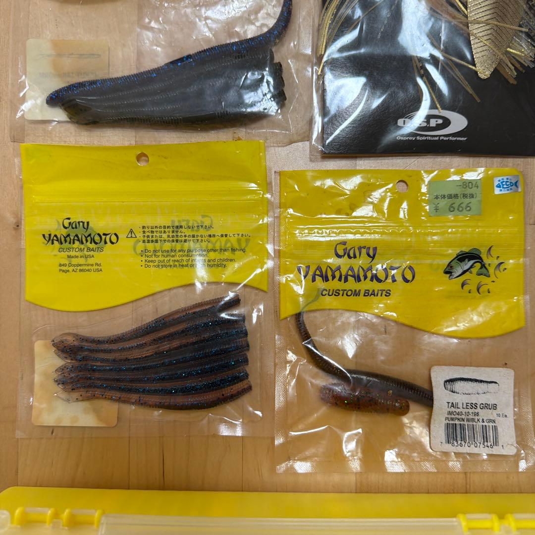 バス釣りルアー、ワームまとめ売り