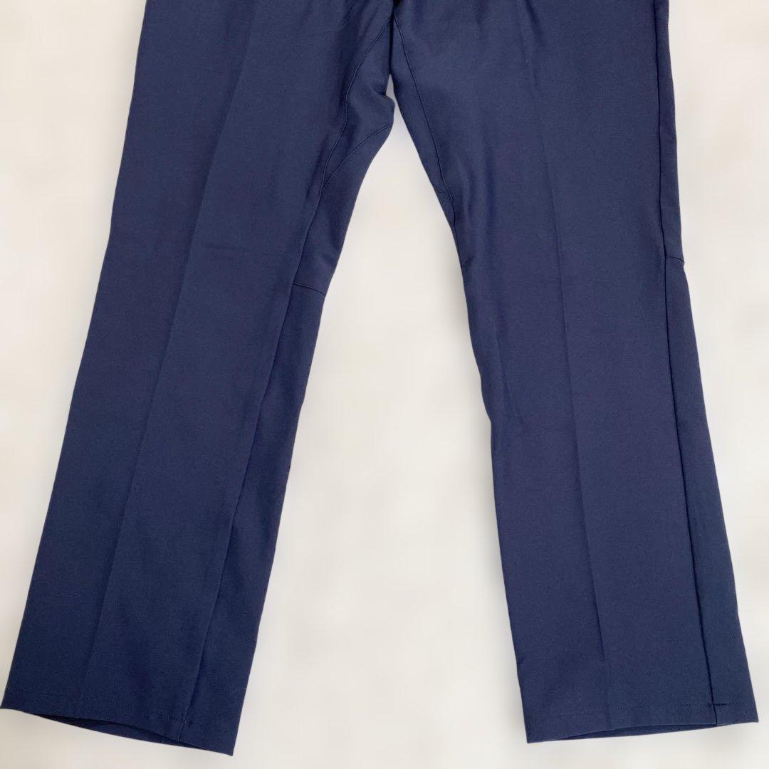 and per se アンパスィ　ゴルフパンツ　M ストレッチ　スラックス　紺