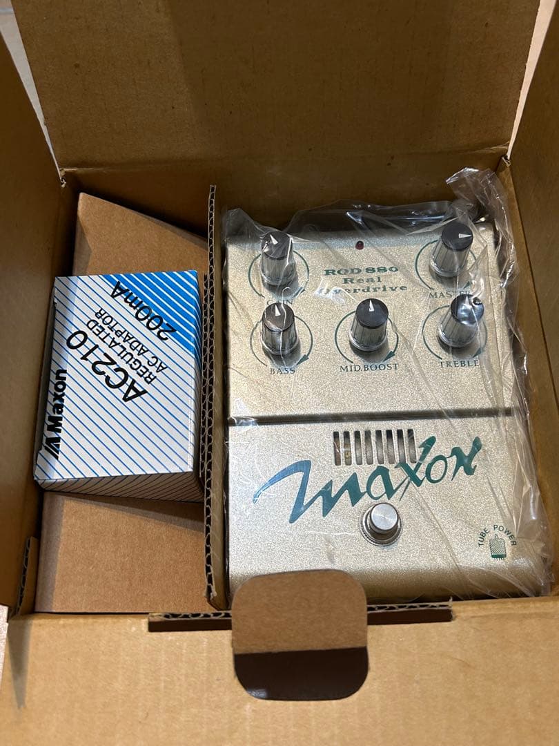 【美品】真空管名機　MAXON ROD880 RealOverDrive
