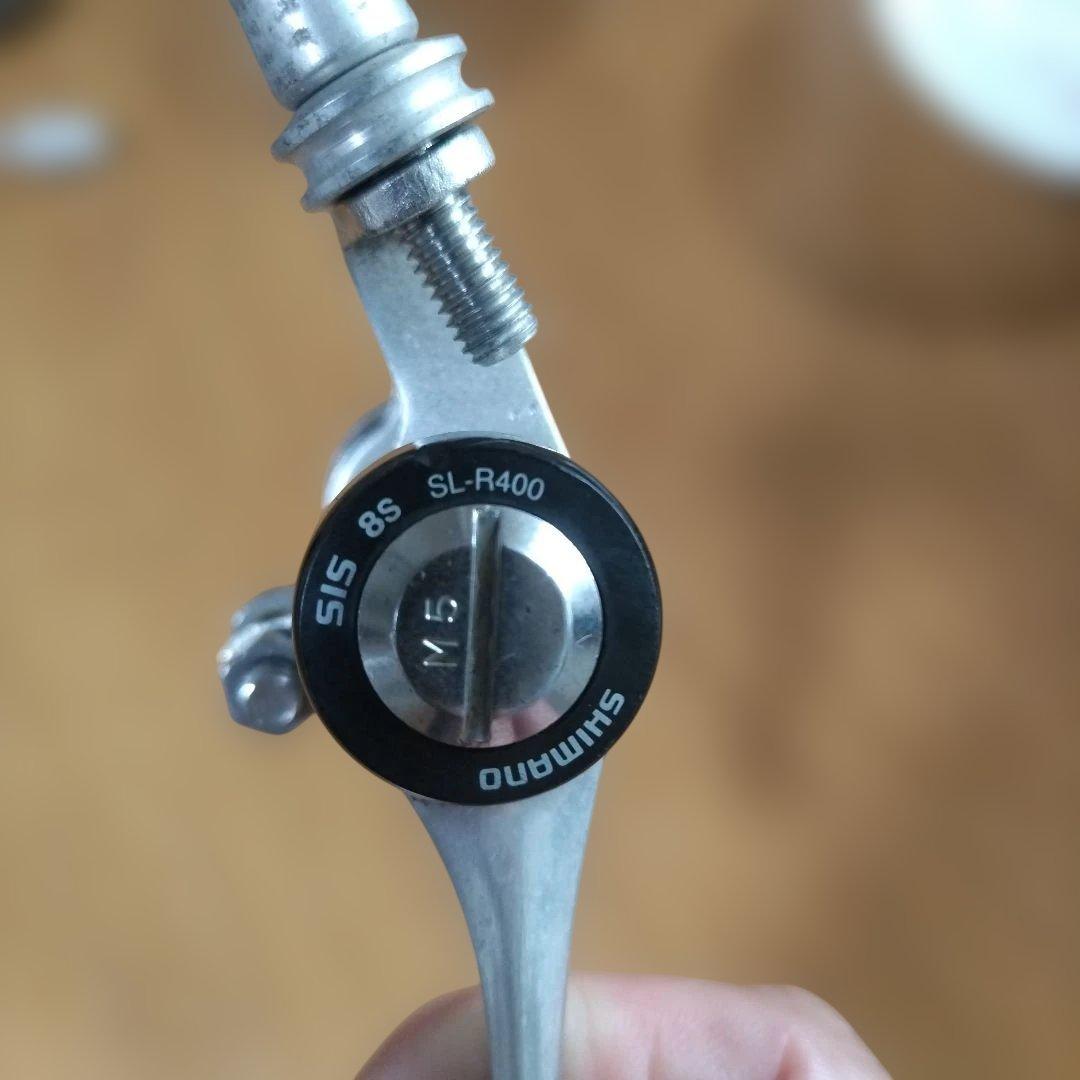Shimano 2/3×8sダブルレバー シフトーレバーステム取り付け