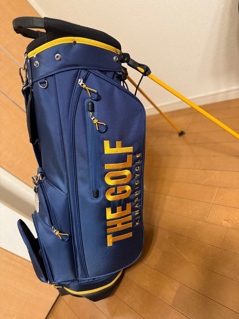木梨サイクル 《THE GOLF》ゴルフバッグ ネイビー　完売品