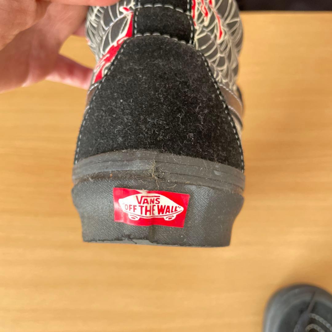 vans Sk8-HI スカルスパイダー柄 サイズ28cm 値下げ可