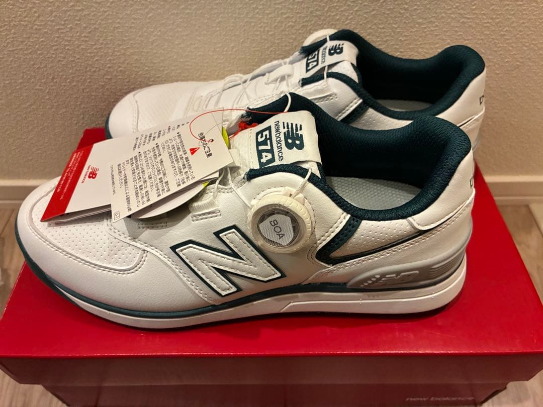 new balance 574 v4 SL BOA スパイクレスゴルフシューズ