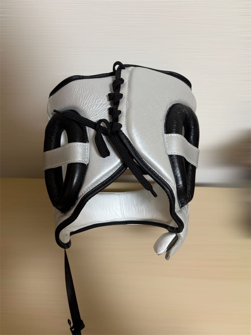 PRIZE RING ボクシングヘッドギア シルバー Lサイズ