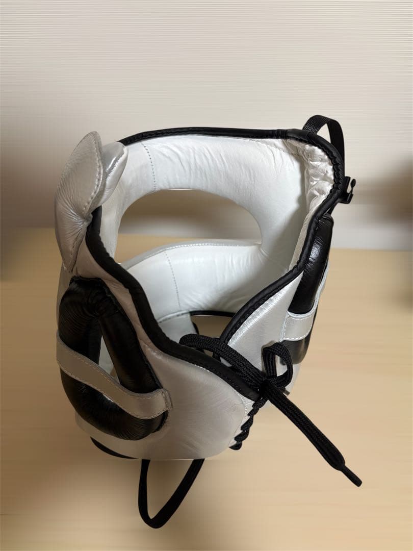 PRIZE RING ボクシングヘッドギア シルバー Lサイズ