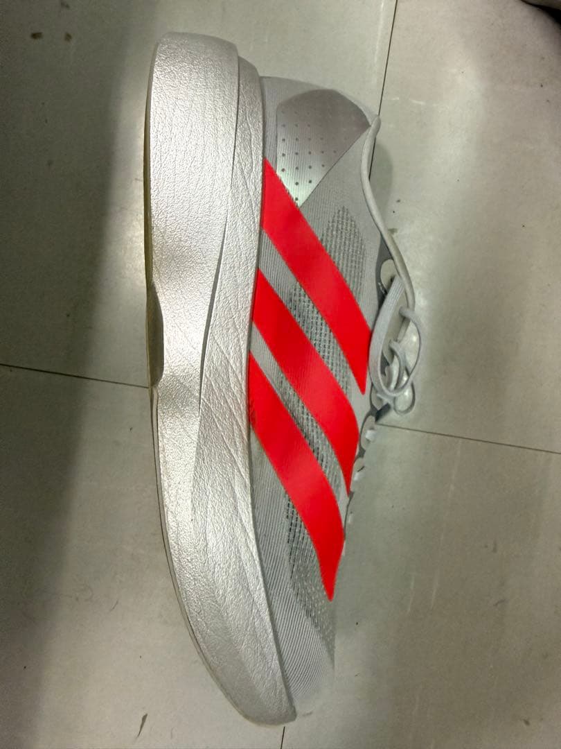 adizero Evo SL M シルバー/レッド28.0cm