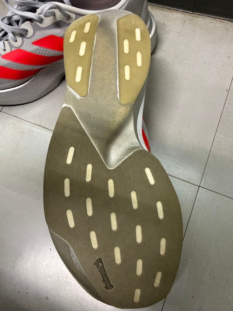adizero Evo SL M シルバー/レッド28.0cm
