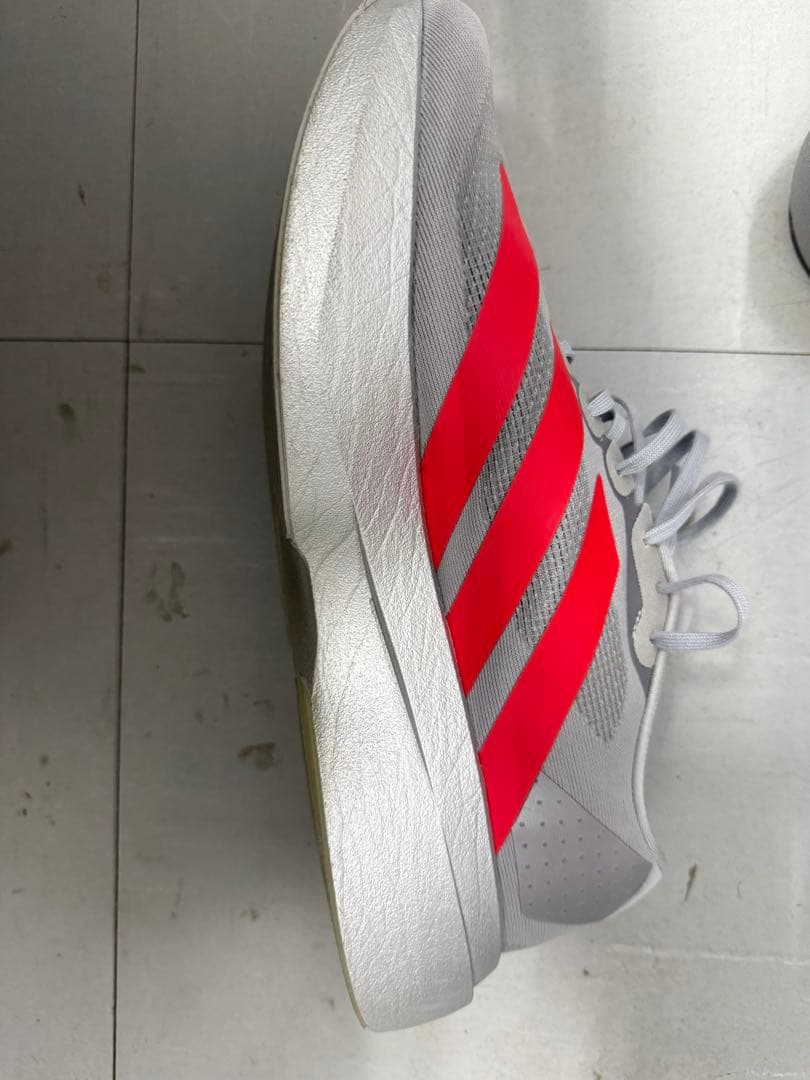 adizero Evo SL M シルバー/レッド28.0cm
