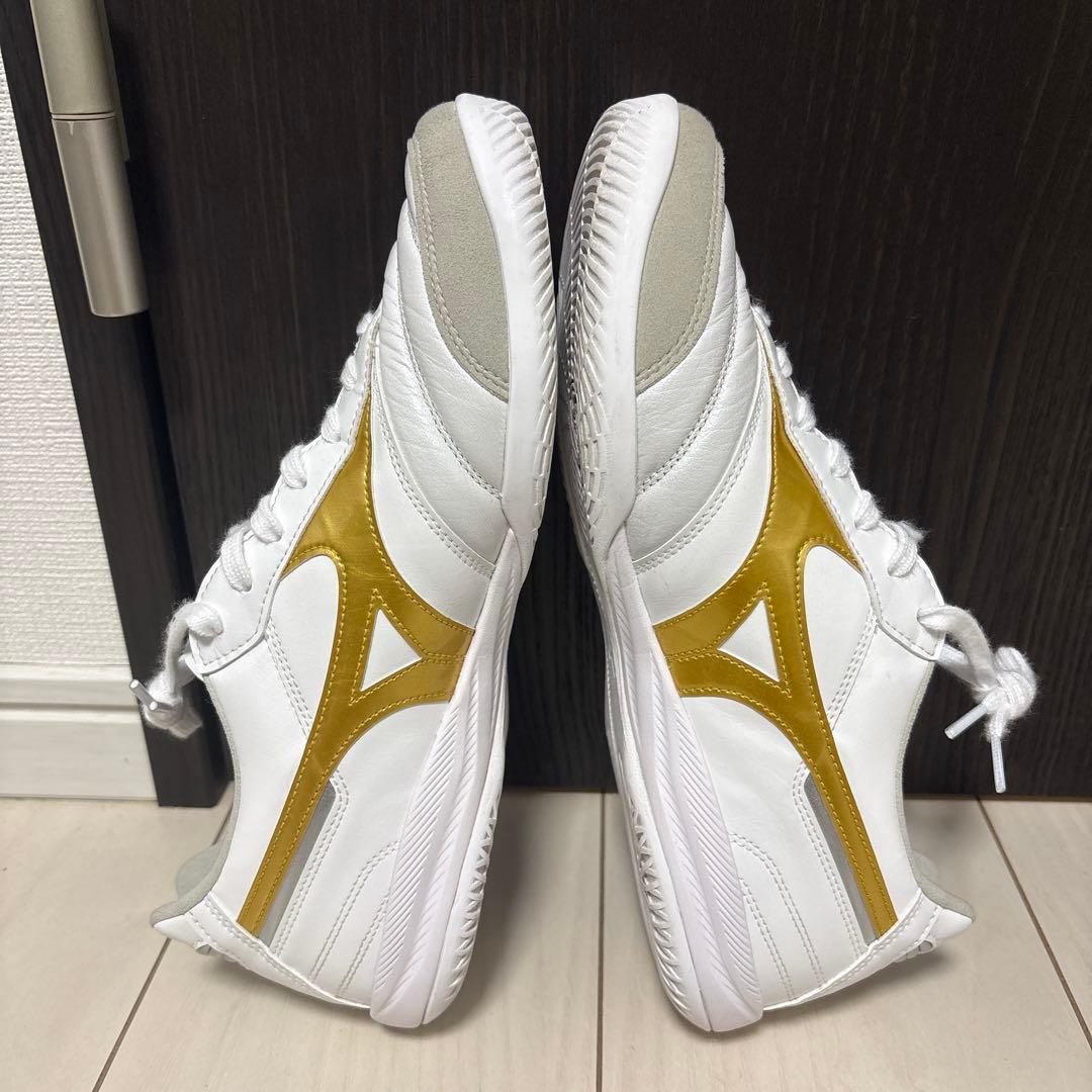 Mizuno モレリア ホワイト/ゴールド