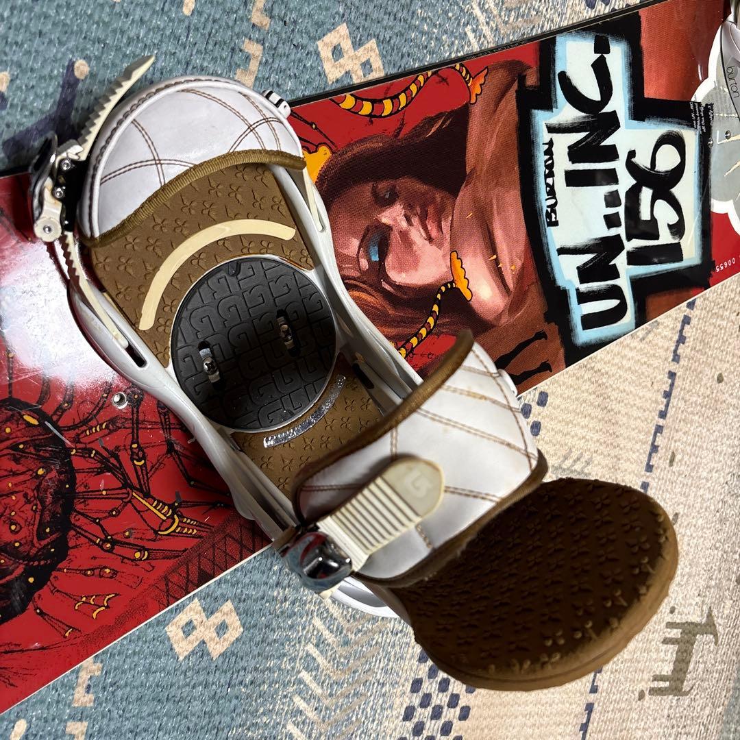 Burton UnInc（アンインク156 バートンバインディング2点セット