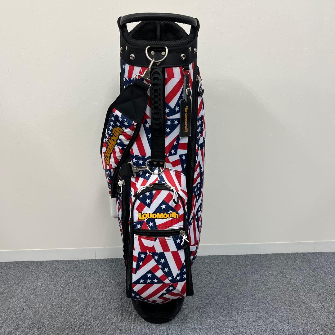 LOUDMOUTH ラウドマウス スタンドキャディバッグ 星柄