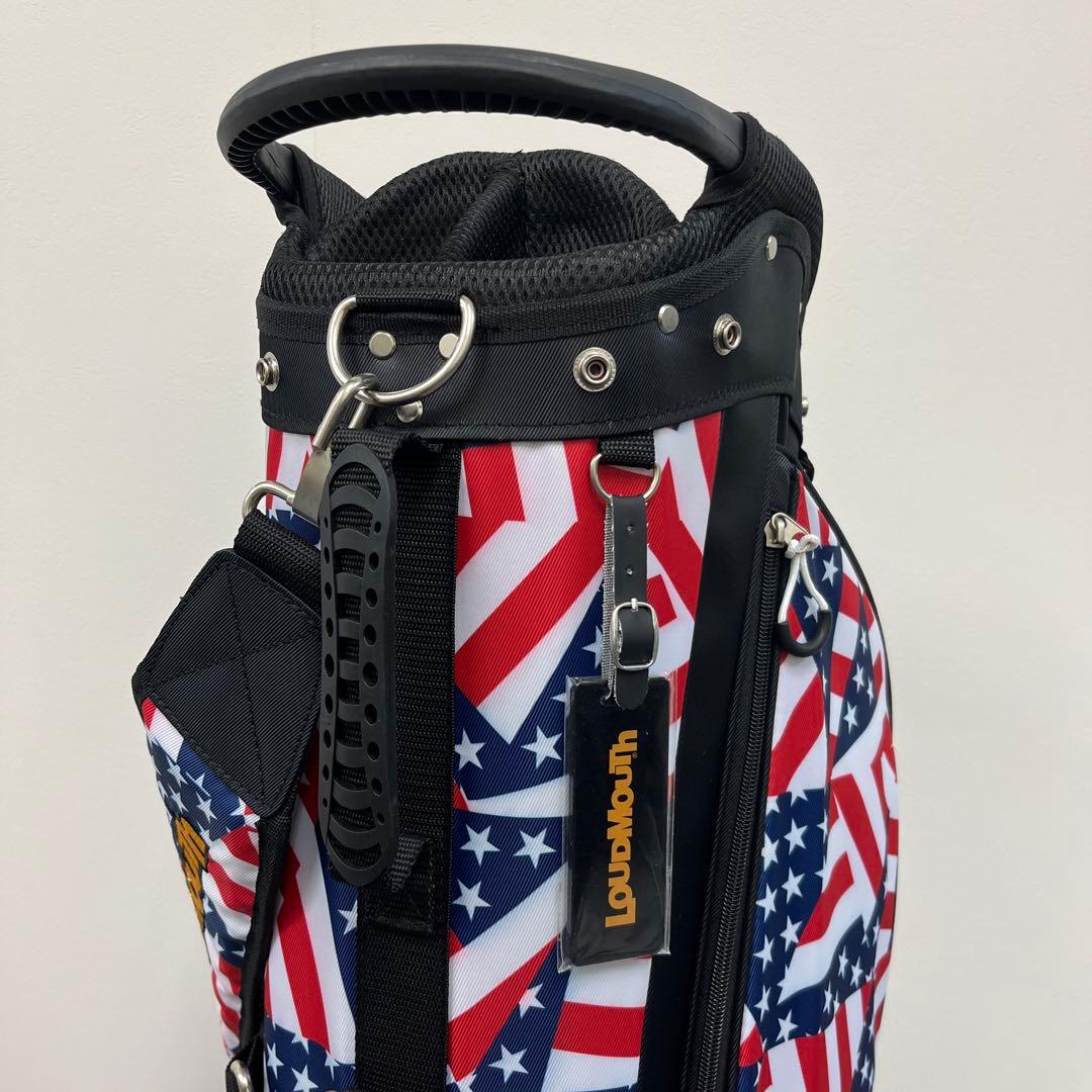 LOUDMOUTH ラウドマウス スタンドキャディバッグ 星柄