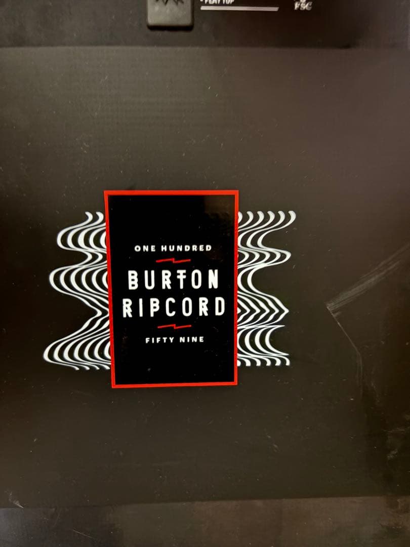 BURTON RIPCORD 159インチ スノーボード　ビンディング付き
