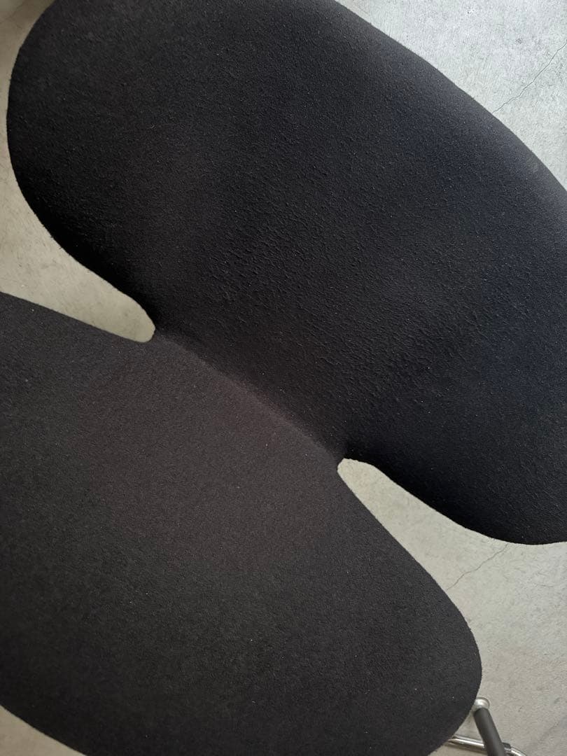 スワンチェア ブラックFritz Hansen アルネヤコブセン　北欧