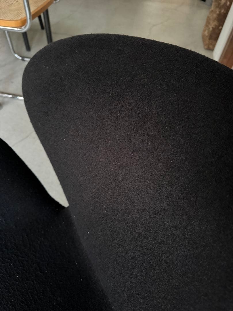 スワンチェア ブラックFritz Hansen アルネヤコブセン　北欧