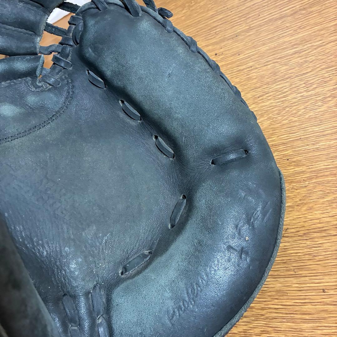 ZETT 一般軟式 キャッチャーミット 右投げ 大人用 良品