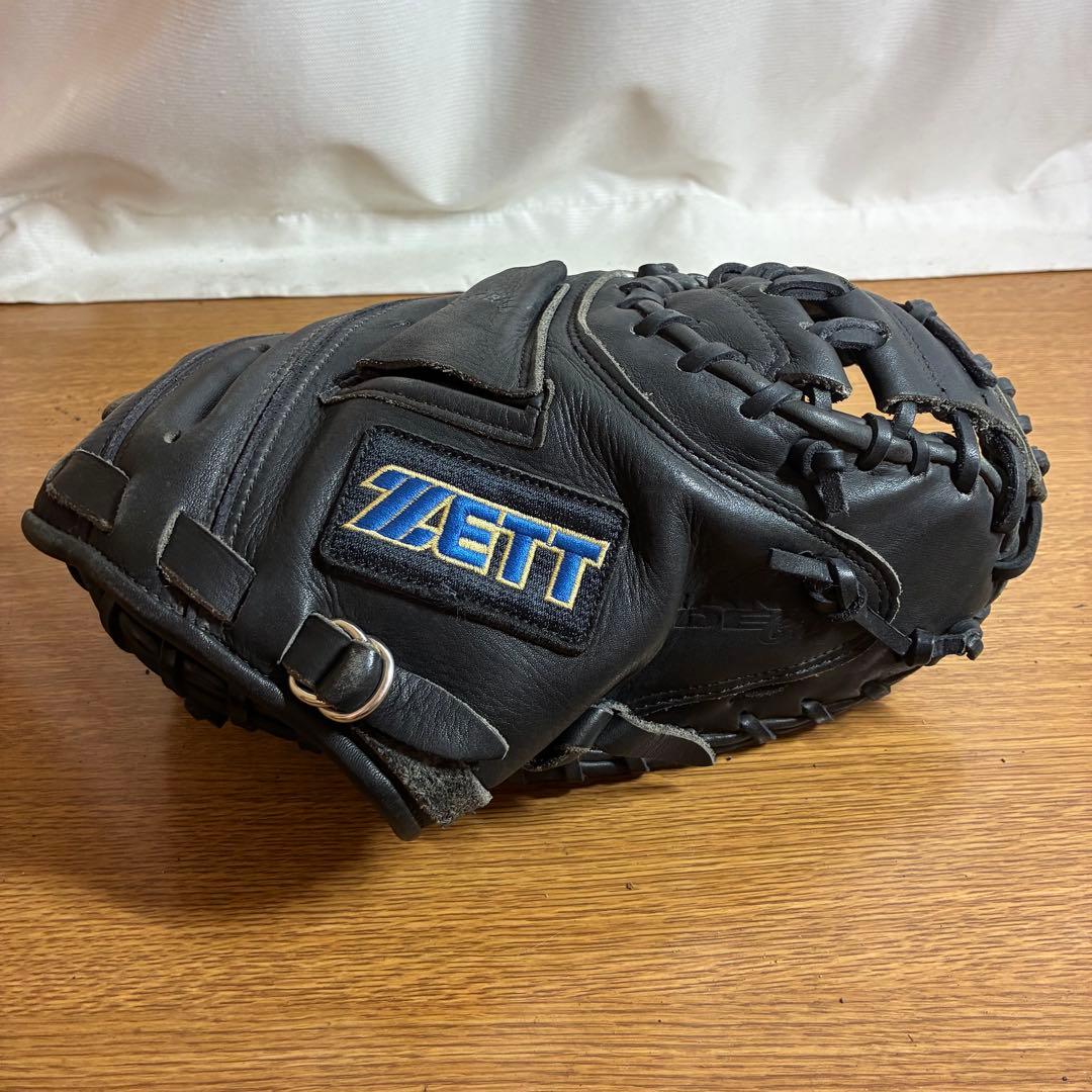 ZETT 一般軟式 キャッチャーミット 右投げ 大人用 良品