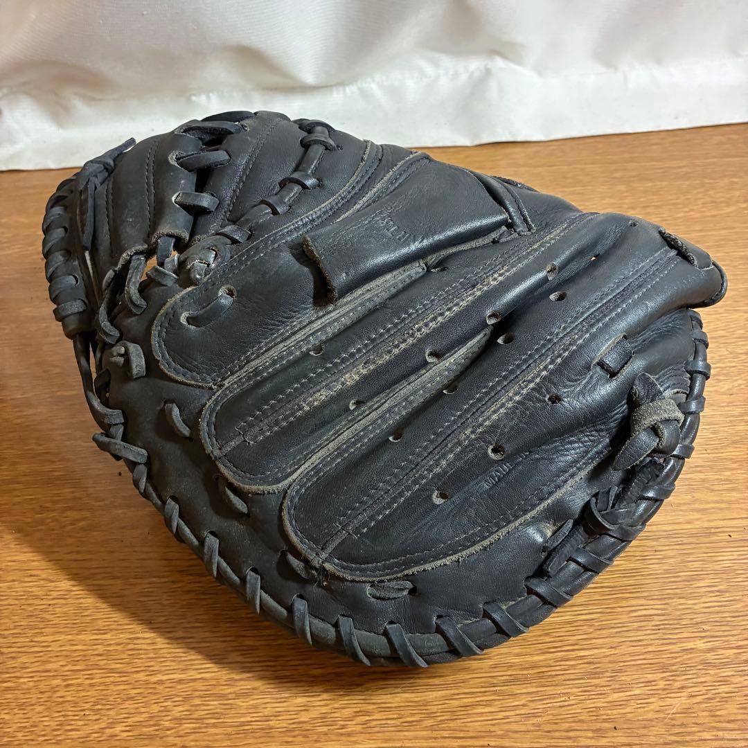 ZETT 一般軟式 キャッチャーミット 右投げ 大人用 良品