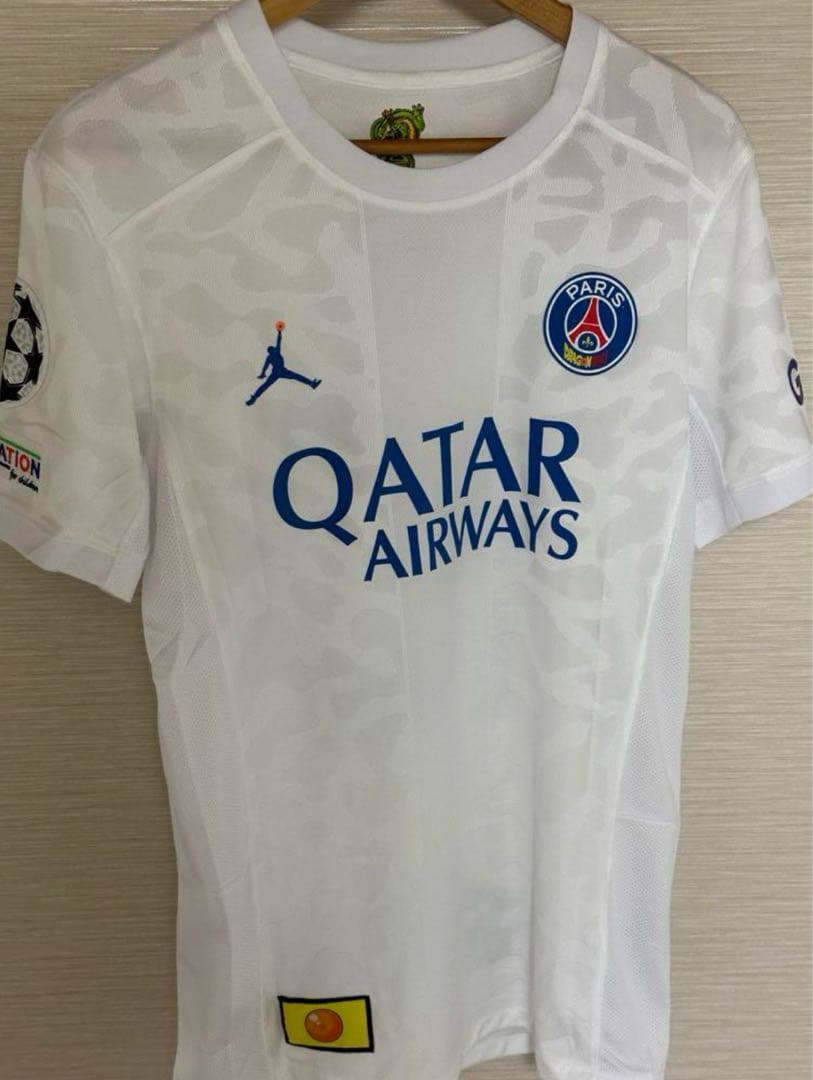 激レア 特別仕様 ネイマール×ドラゴンボール×PSG ユニフォーム Mサイズ