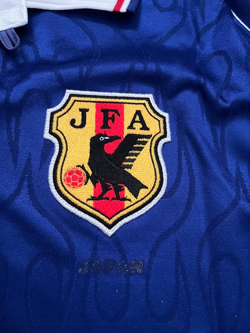 アシックス 日本代表 ユニフォーム フランスW杯 炎モデル 三浦知良 カズ 11