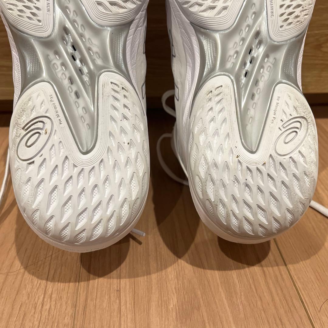 アシックス　バッシュ　25.0 GELHOOP メンズ　レディース　ホワイト