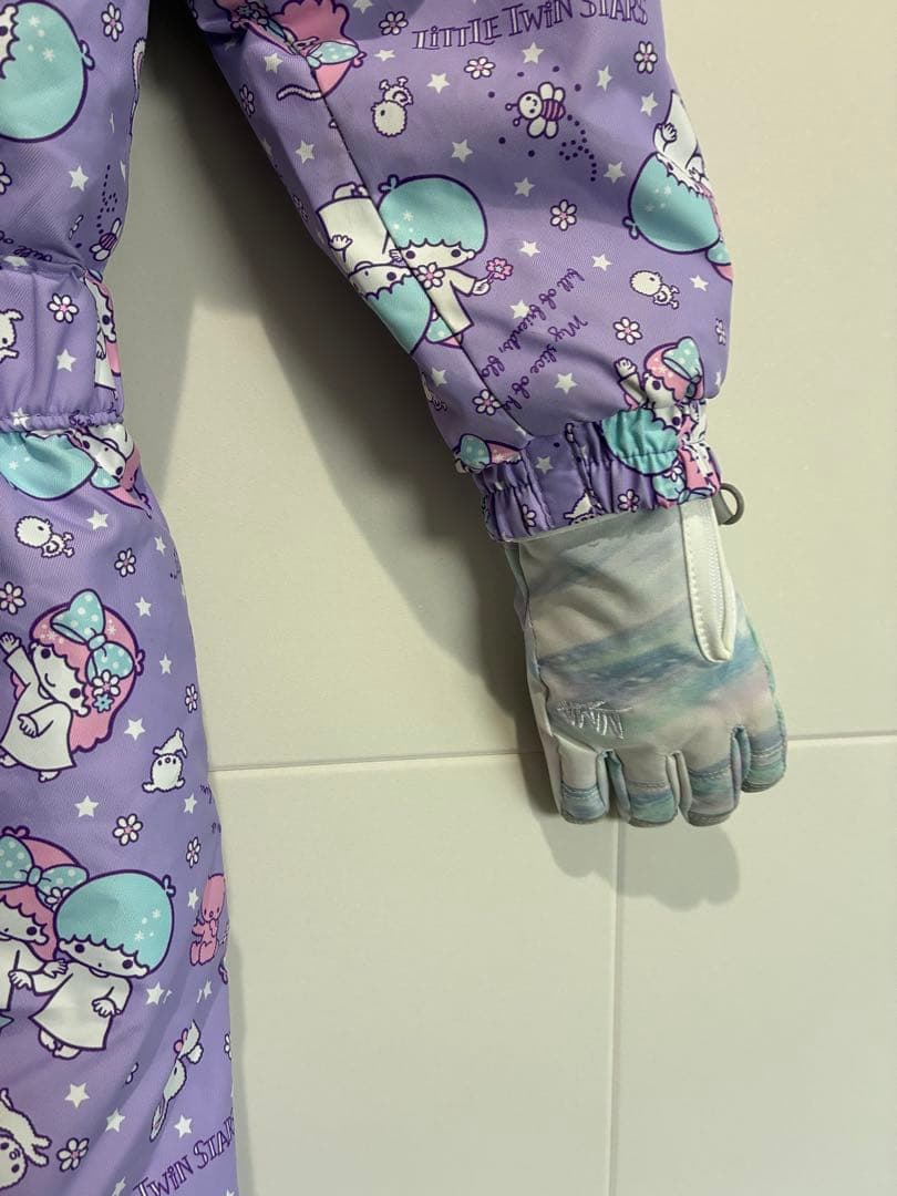 子ども用スキーウェア サンリオ　キキララ　グローブ付き