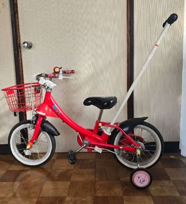 【sora品】ミッキー 14インチ 幼児用自転車　子供　ディズニー　栃木県