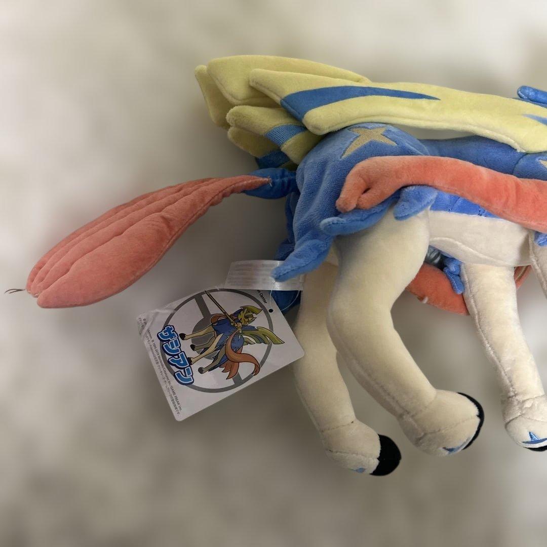極美品　紙タグ付　ポケモンセンター限定 ザシアン ザマゼンタ ぬいぐるみ 正規品