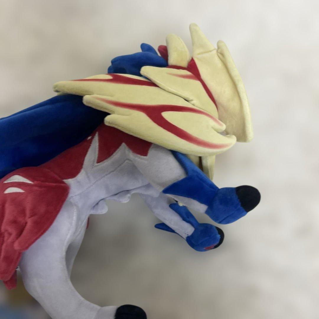 極美品　紙タグ付　ポケモンセンター限定 ザシアン ザマゼンタ ぬいぐるみ 正規品
