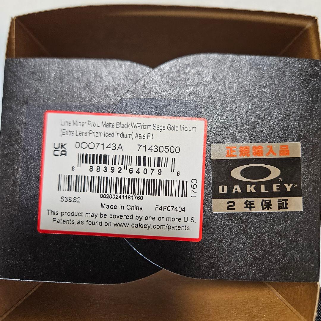スキー・スノーボードアクセサリー 24-25 OAKLEY LINE MINER PRO L