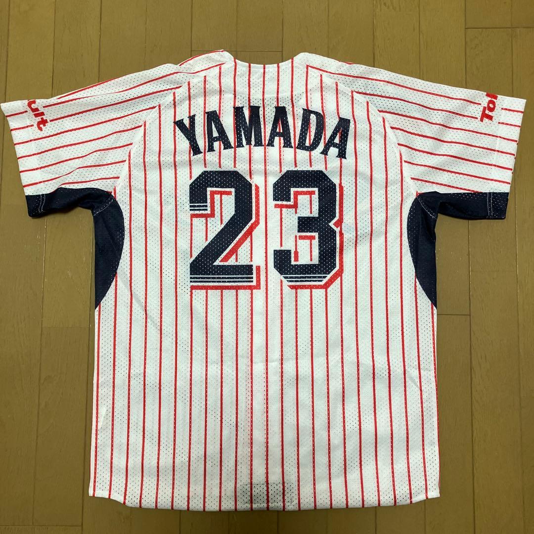 東京ヤクルトスワローズ　山田哲人 ユニフォーム 旧背番号23メッシュ