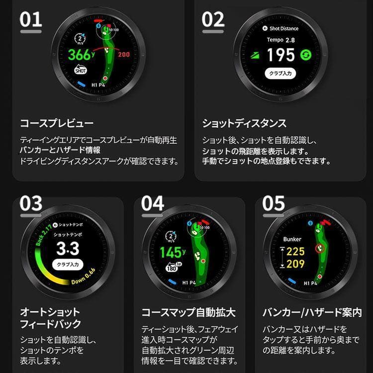 新品voice caddie ≪ ボイスキャディ T11 PRO ≫ BLACK