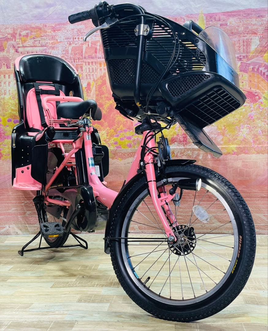 ZK3659 電動自転車 ヤマハ パスキス 子供乗せ 20インチ 送料無料