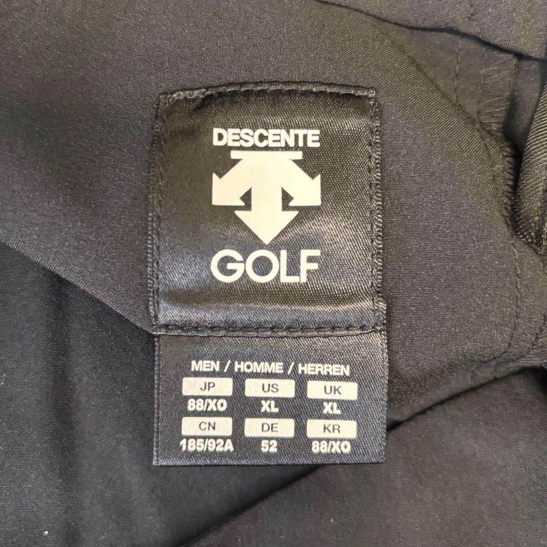 DESCENTE GOLF デサントゴルフ ストレッチパンツ ブラック XO