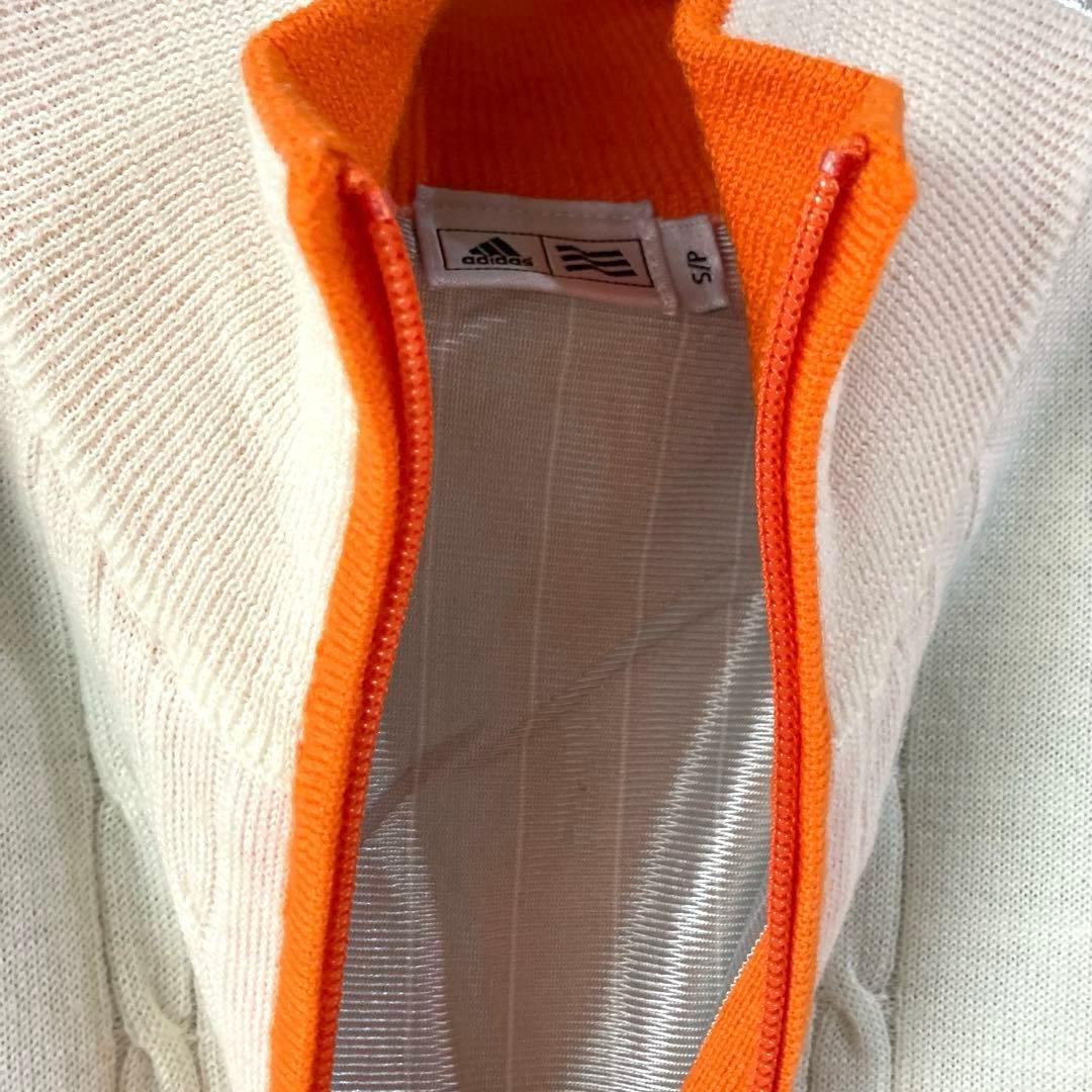 【新品タグ付き】アディダス（adidas）　ニットワンピース　ロングジャケット