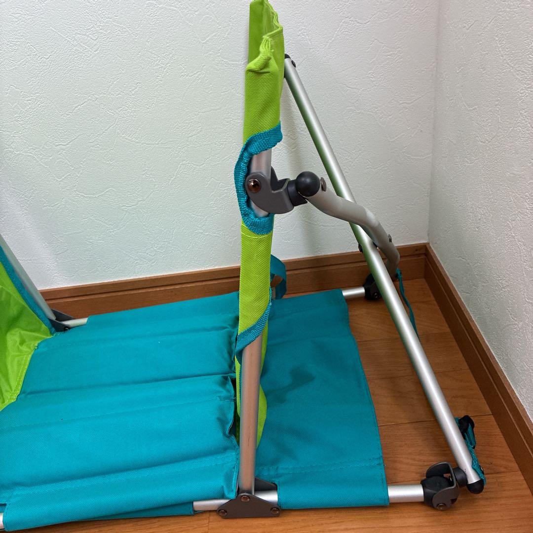 美品　Coleman コンパクト グランド チェア （ライム） 2個　コールマン