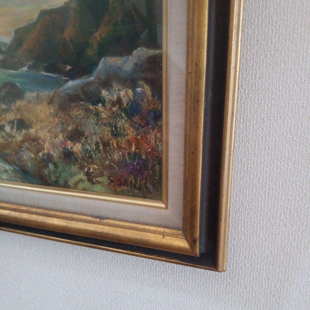 油彩画 46×37.5