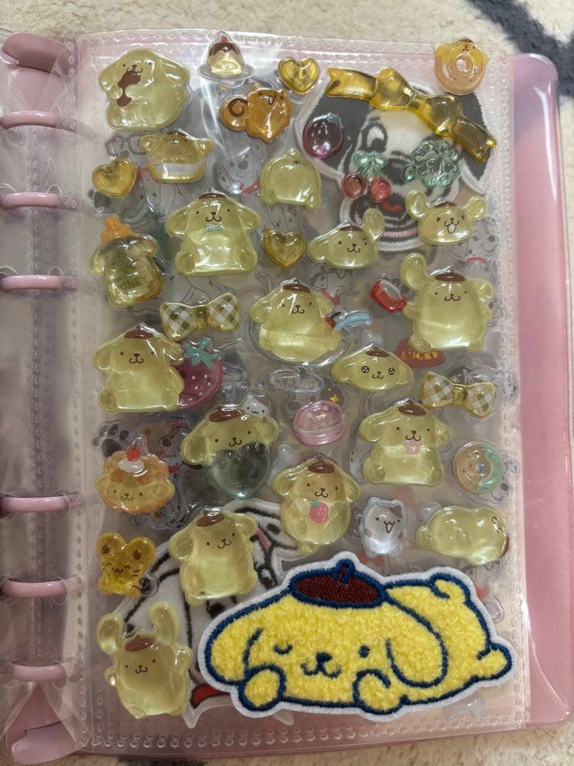 ♡シール帳　引退品♡ たまごっち　サンリオ　プチドロ　おはじき　うるちゅる　A6