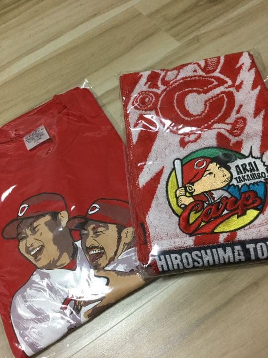 28新井監督ユニフォーム・Tシャツ・タオル