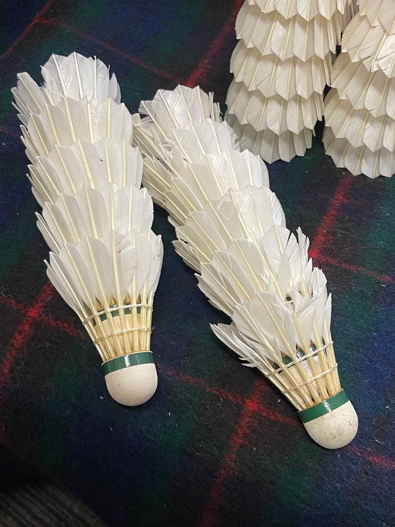 YONEX バドミントン　レトロシャトル　ヨネックス　旧ロゴ　筒付き　ゴーセン