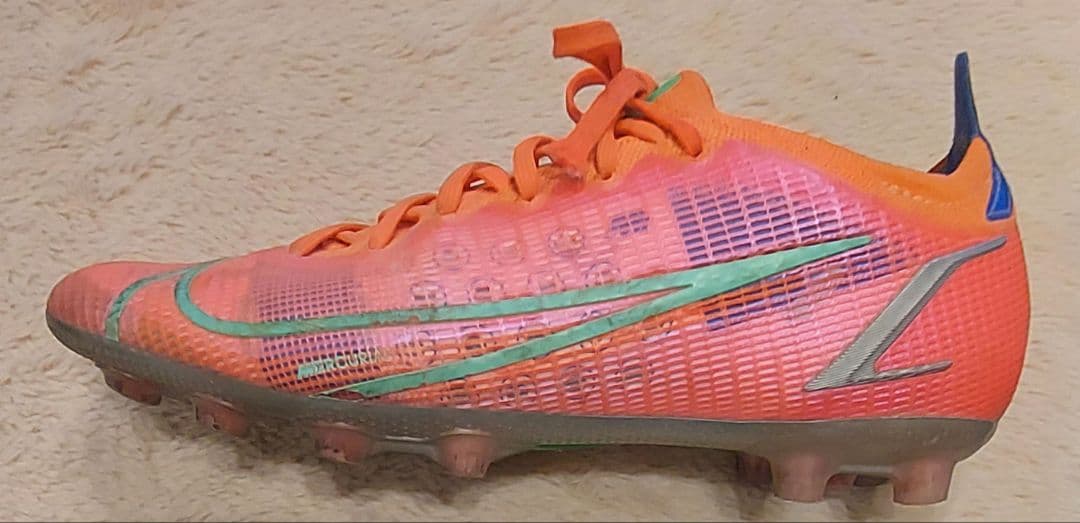 お値下げ【美品】NIKE マーキュリアル ヴェイパー 14 エリート HG　25